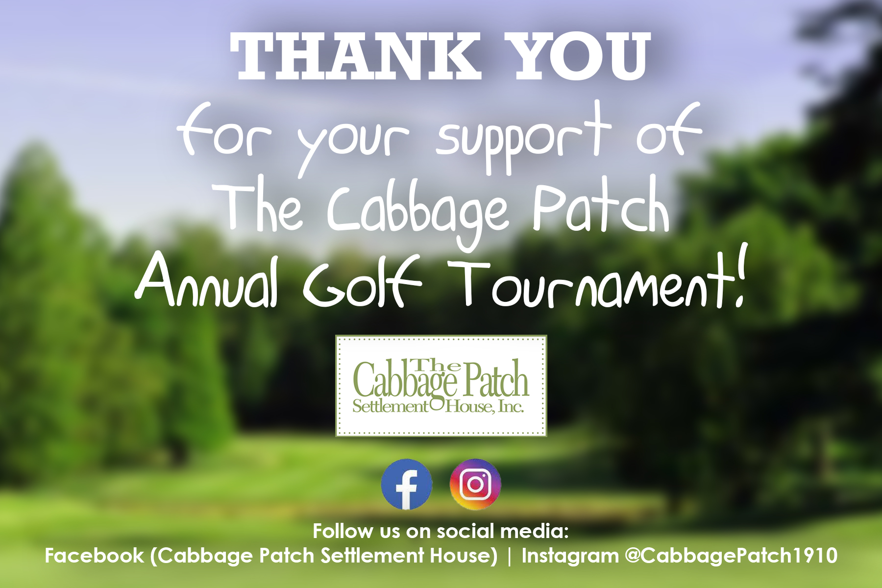 Cabbage Patch Golf Tournament – The Cabbage Patch Settlement House